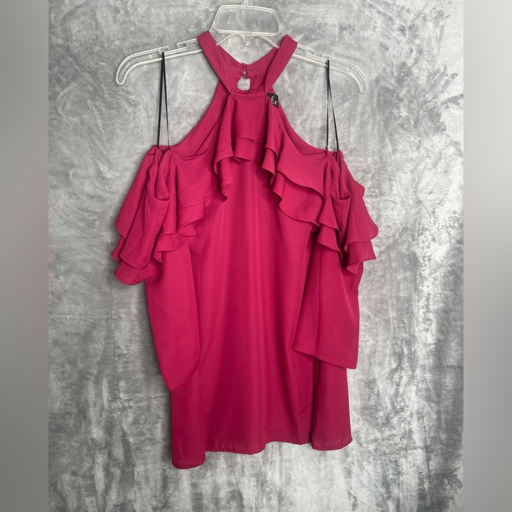 Otter ruffle blouse